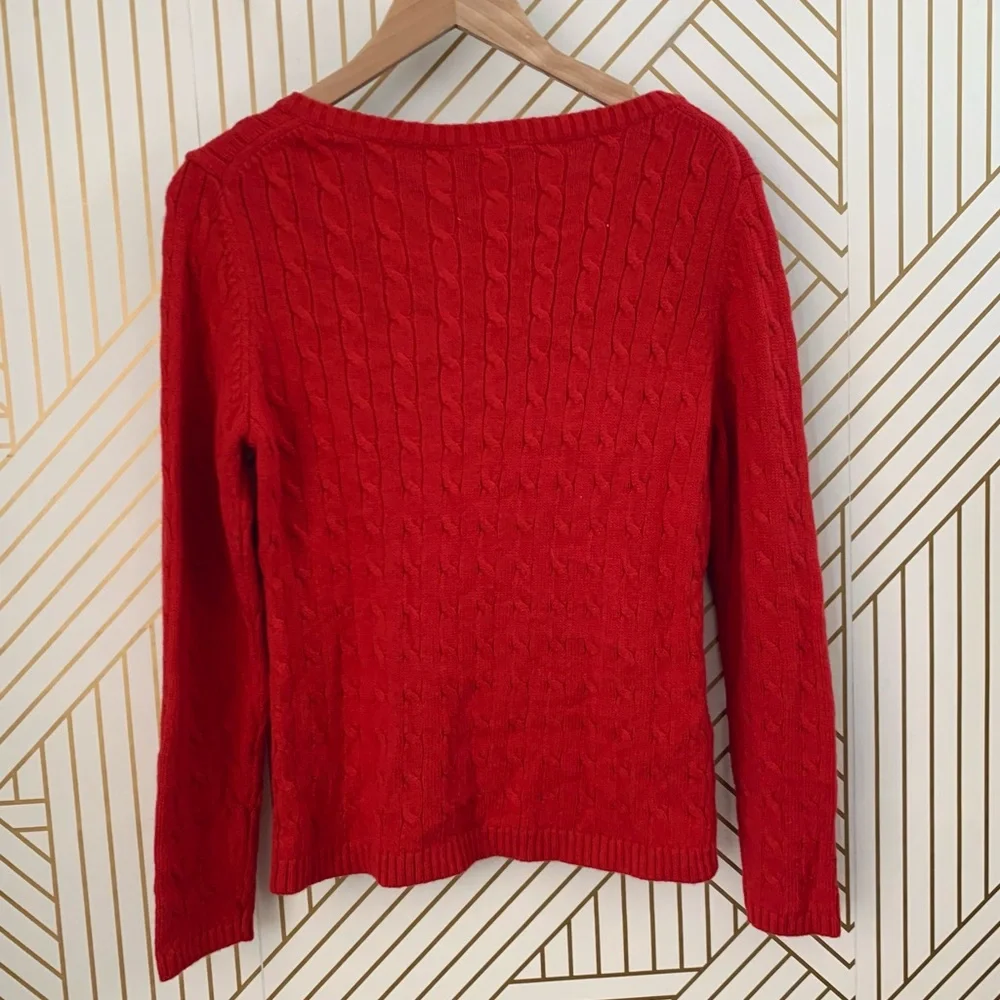 LOFT cable knit